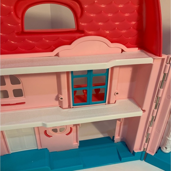 Pink and Turquoise Playhouse - House Only - Picture 4 of 16